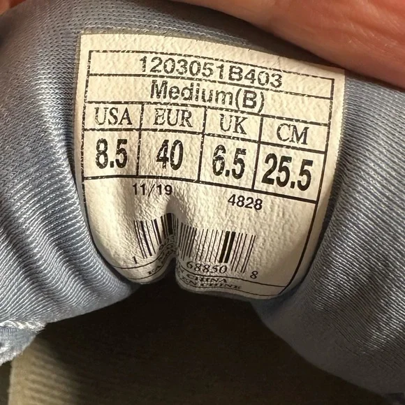 Brooks Ghost 12 Women’s Size 8.5B Blue Gray 1203051B403 Running Walking Athletic - Picture 2 of 8